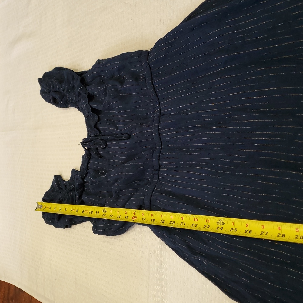 Elegant Blue Women's Dress - Picture 13 of 15